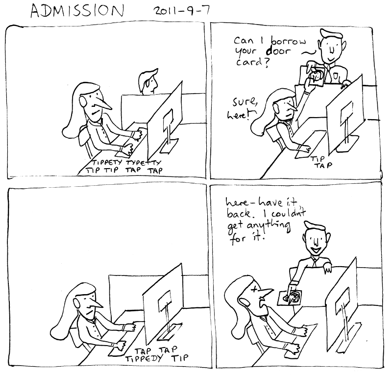 Diary – Admission