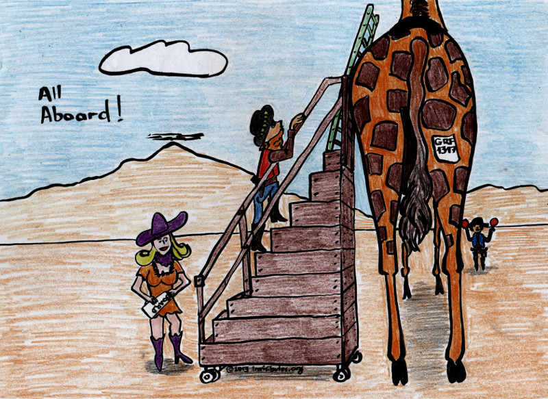 2013-06-25 Giraffe Riders 3 – All Aboard